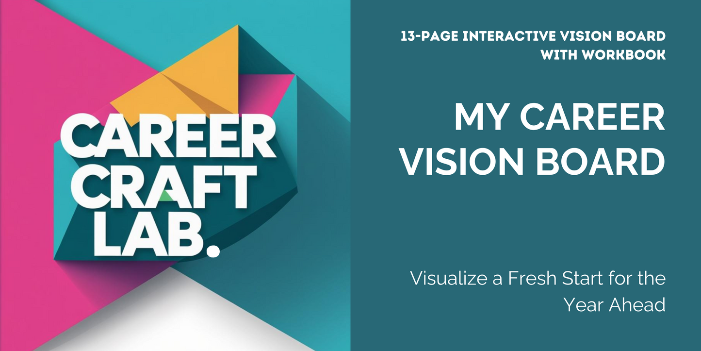 Career Clarity Vision Board and Workbook